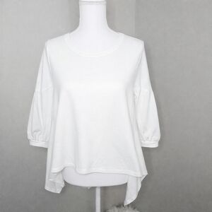 Anthropologie Lili’s Closet Odessa Pullover Bubble Lagenlook Boho Tunic Top